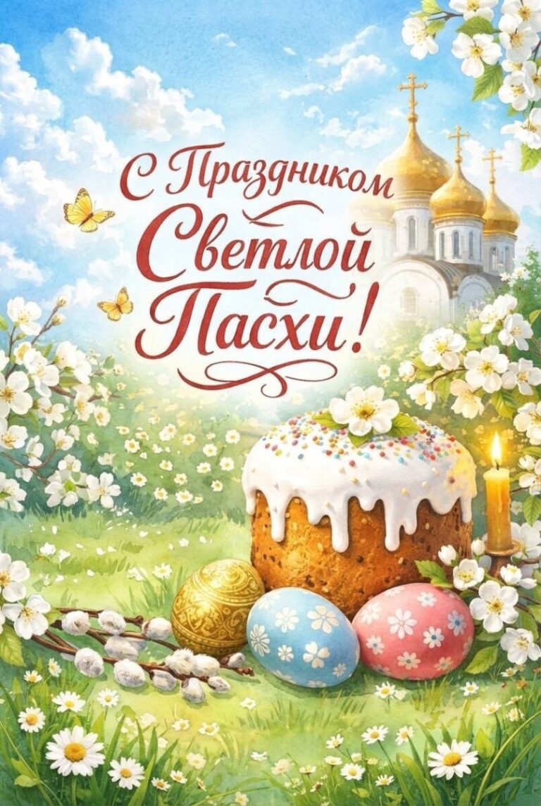 Поздравляем со Светлой Пасхой